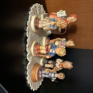 Goebel figurines from Germany.